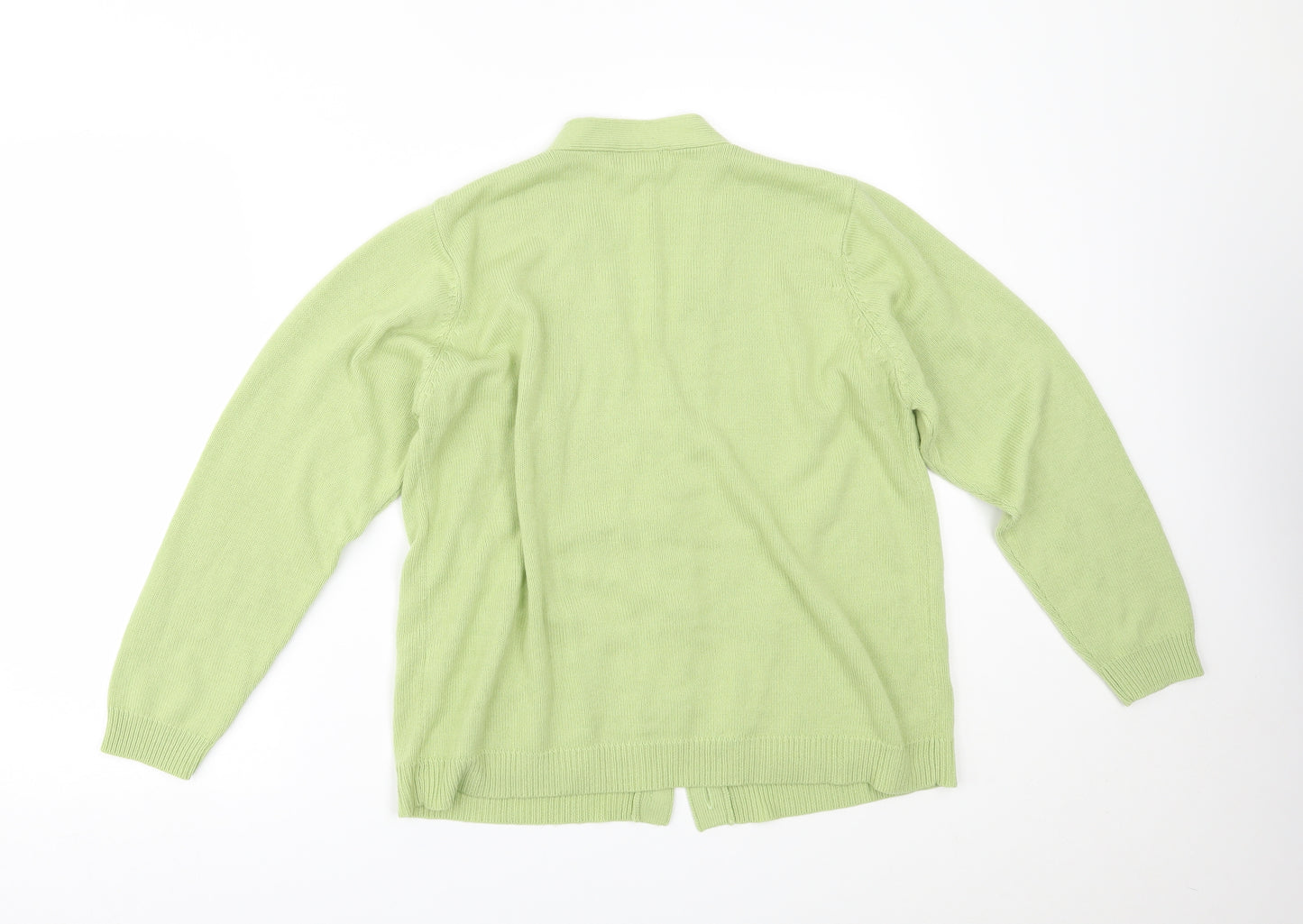 Daxon Womens Green   Cardigan Jumper Size 20