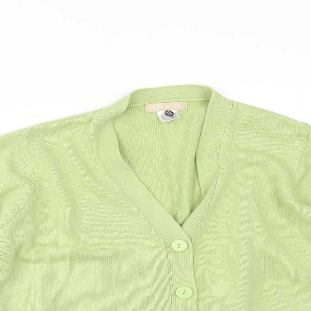 Daxon Womens Green   Cardigan Jumper Size 20