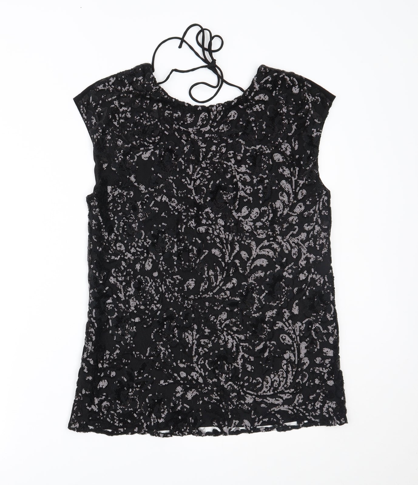 F&F Womens Black   Camisole Blouse Size 14