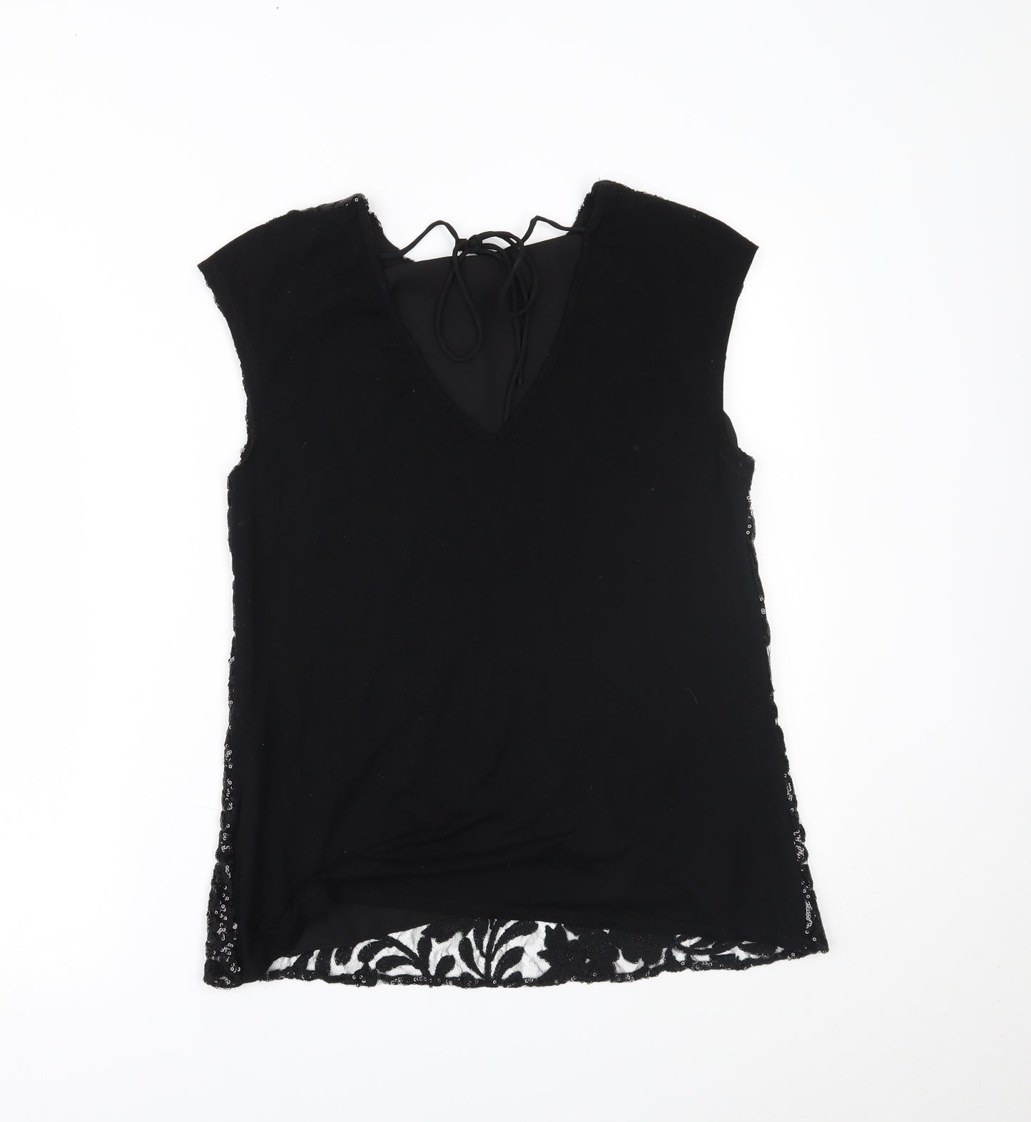 F&F Womens Black   Camisole Blouse Size 14