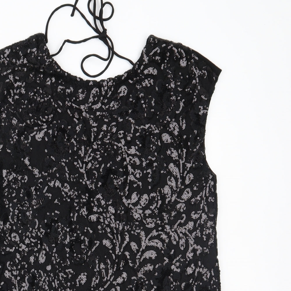 F&F Womens Black   Camisole Blouse Size 14