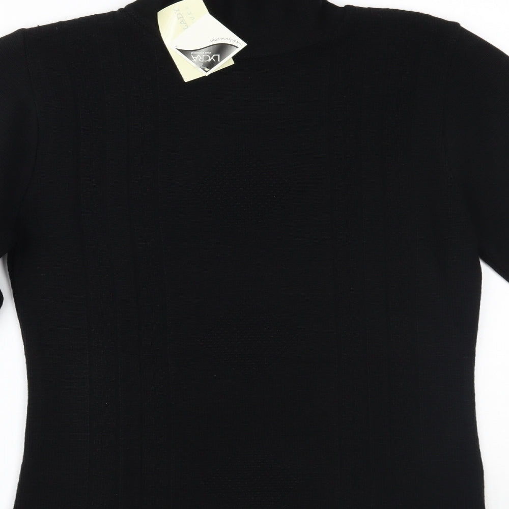 FUTURE LADY Womens Black   Pullover Jumper Size M