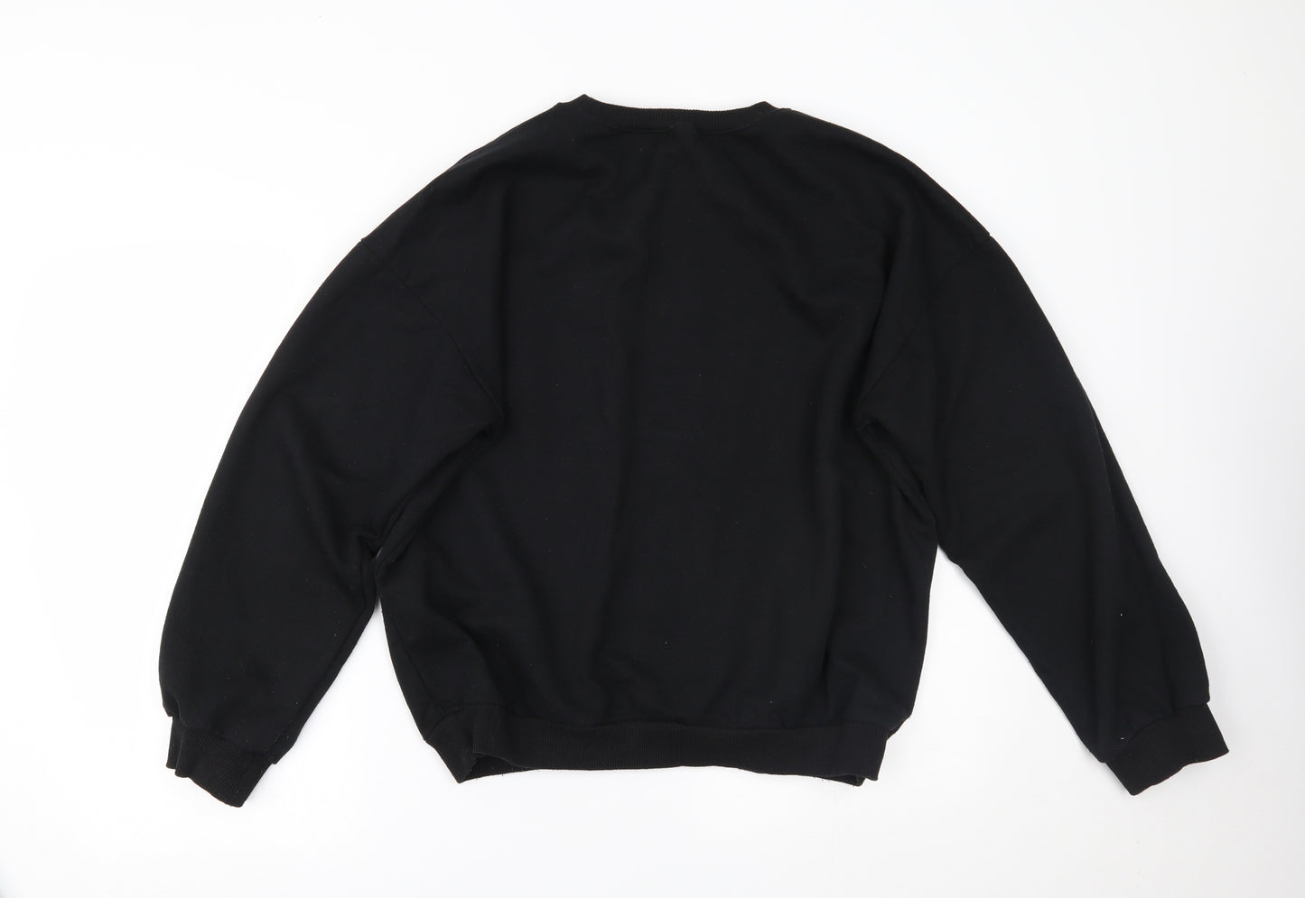 Boohoo Womens Black   Pullover Jumper Size M