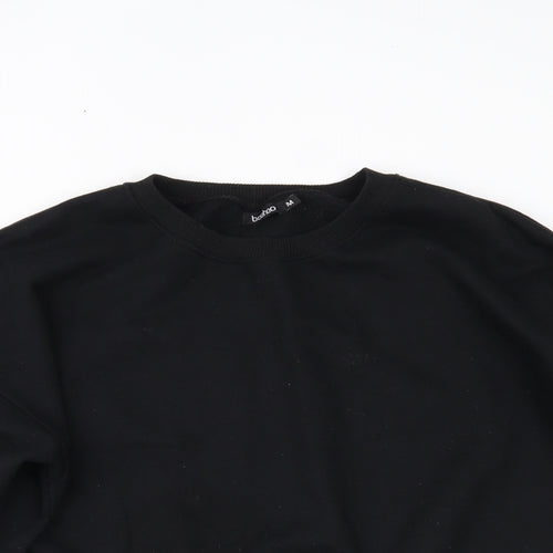 Boohoo Womens Black   Pullover Jumper Size M