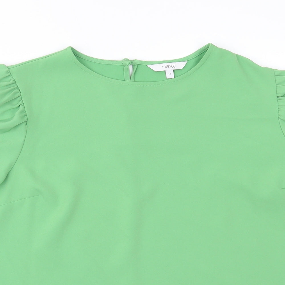 NEXT Womens Green   Basic Blouse Size 14
