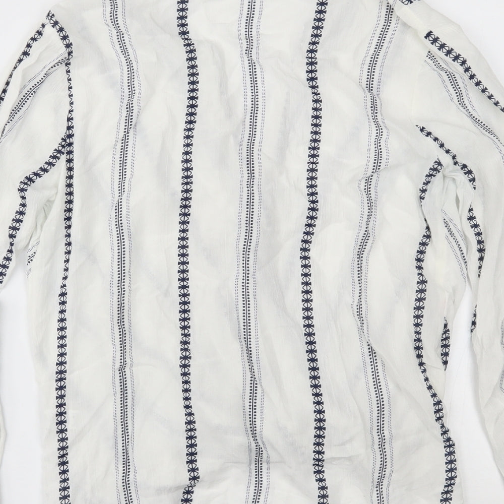 F&F Womens White   Basic Blouse Size 12