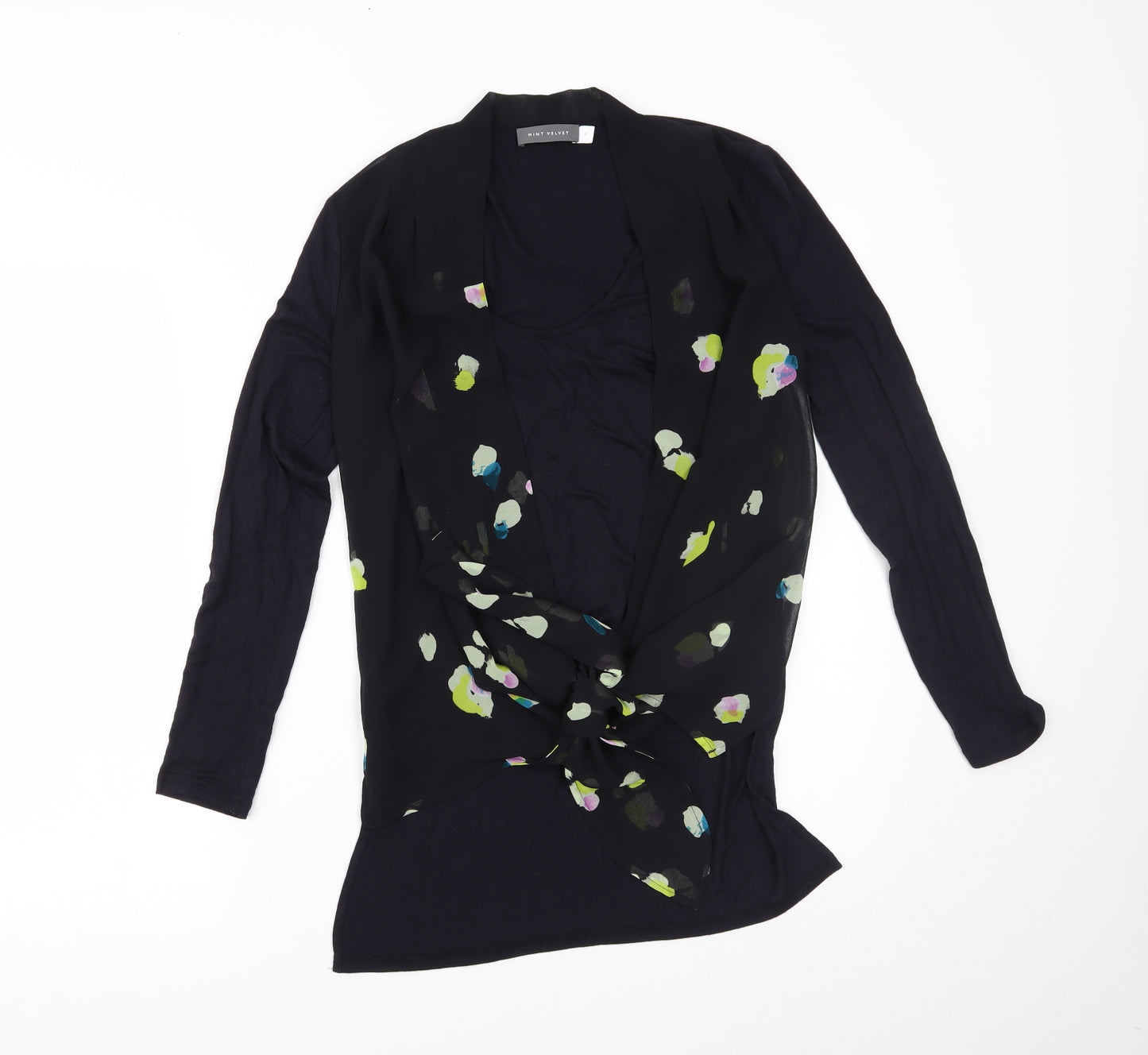 Mint Velvet Womens Blue   Basic Blouse Size 8