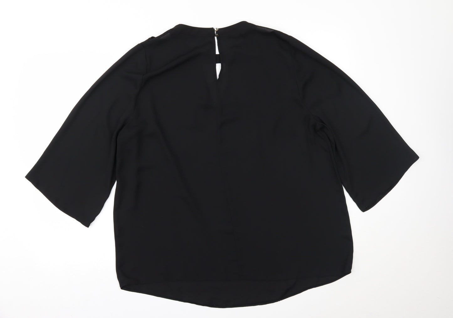 F&F Womens Black   Basic Blouse Size 20