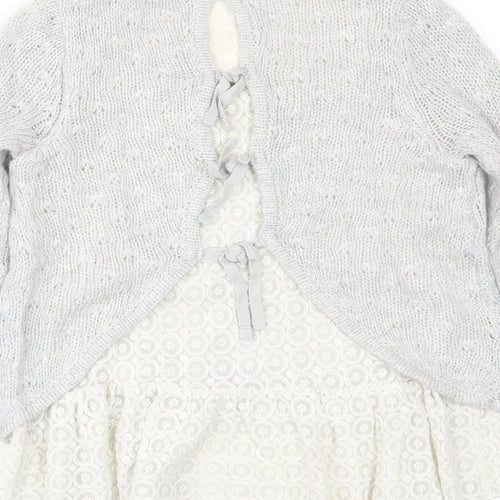 Mint Velvet Womens Grey   Basic Blouse Size 8