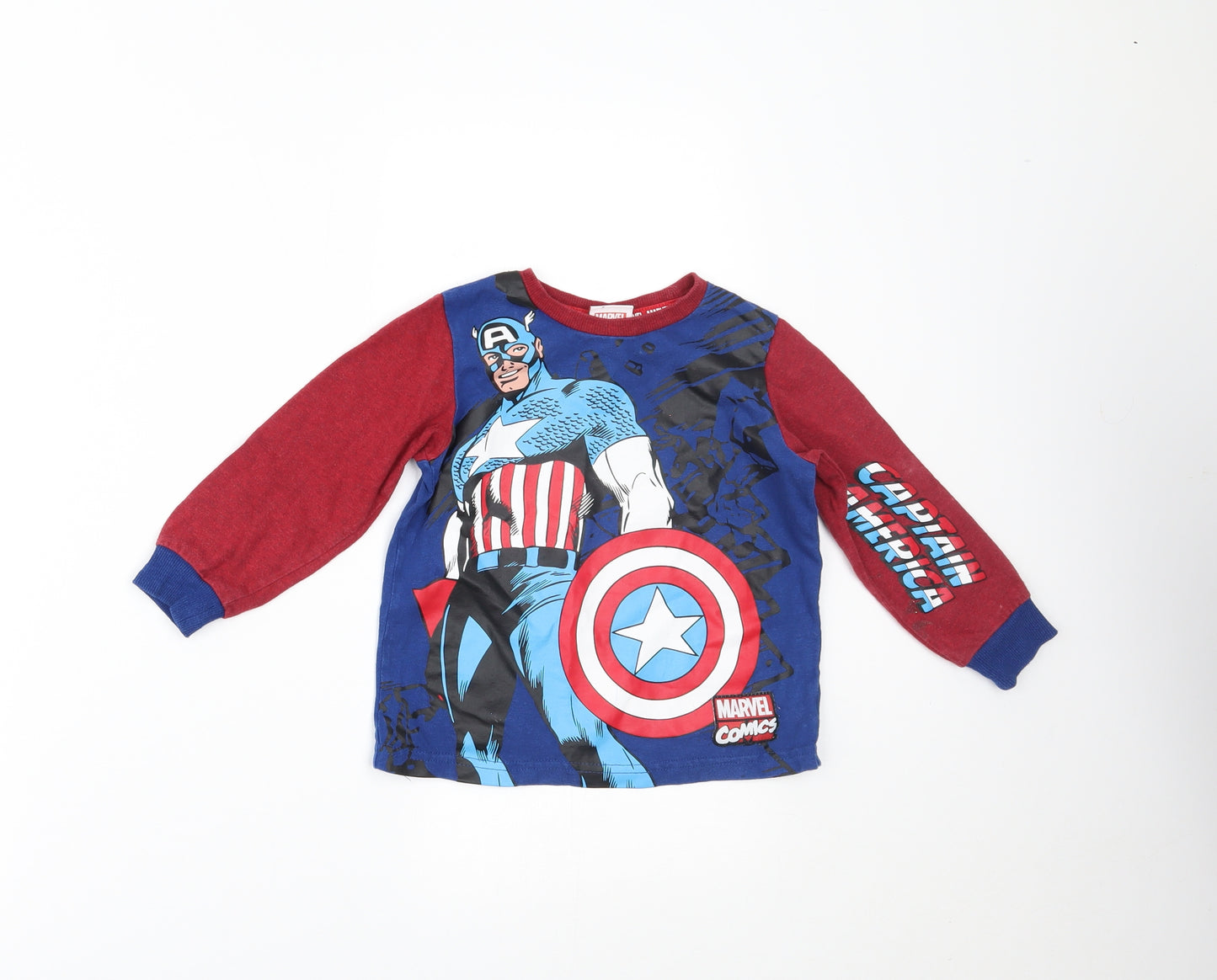 TU Boys Blue    Pyjama Top Size 3-4 Years