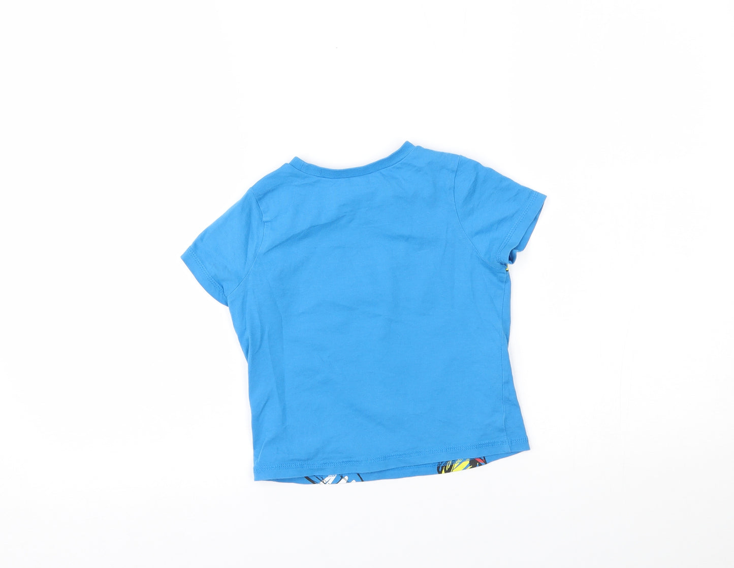 George Boys Blue   Pullover T-Shirt Size 2-3 Years  - marvel