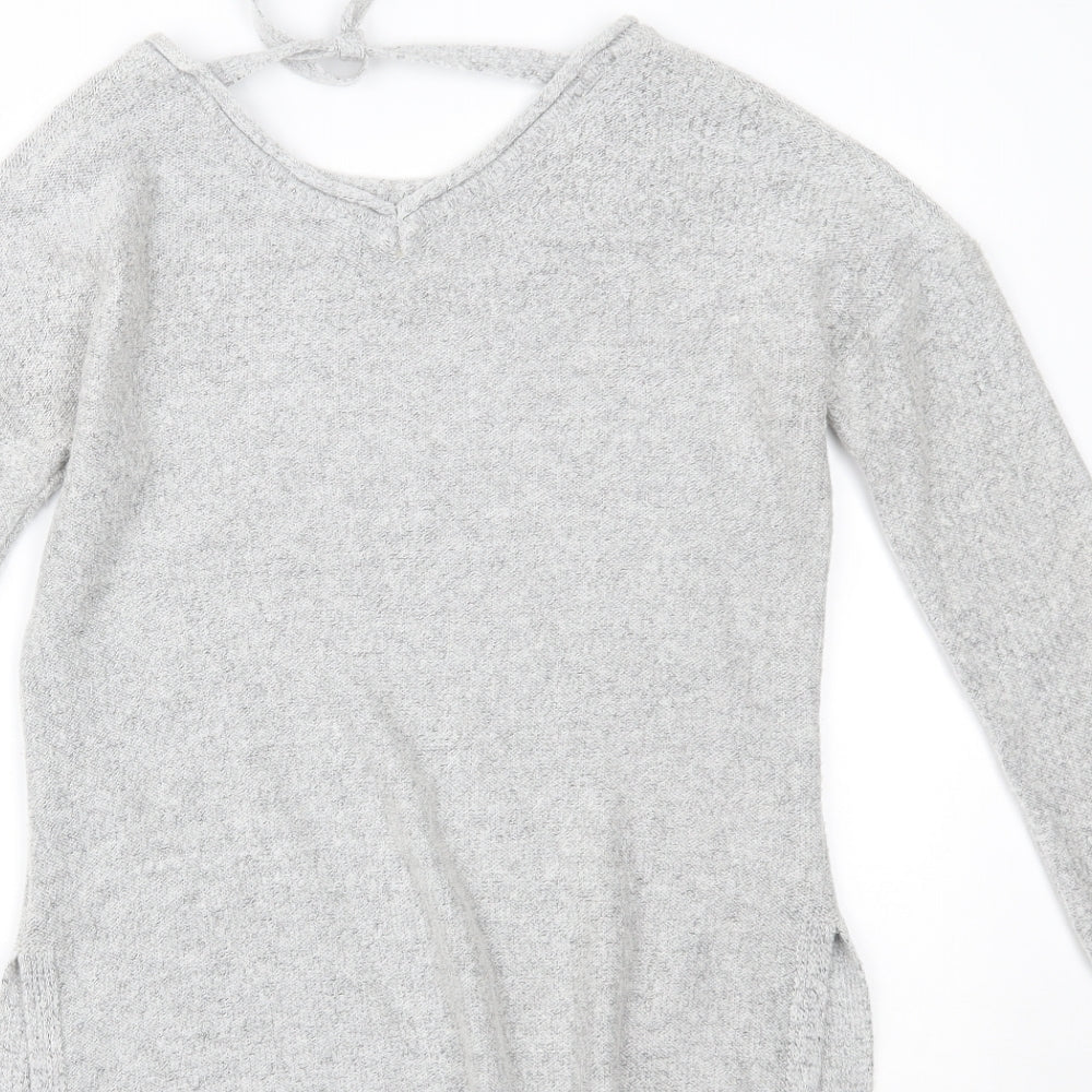 Peacocks Womens Grey   Pullover Jumper Size S