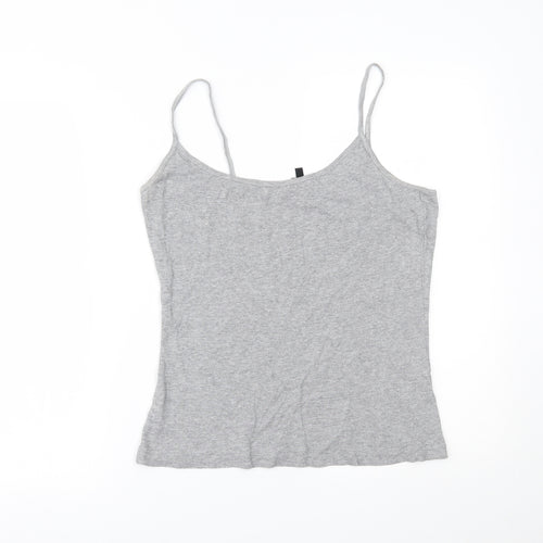 New Look Womens Grey   Camisole Tank Size M