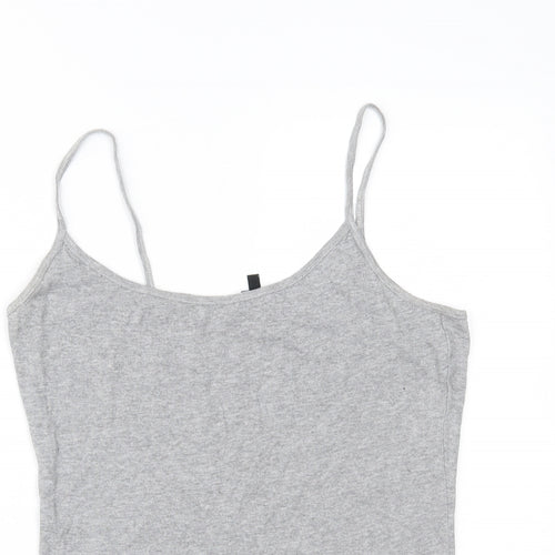 New Look Womens Grey   Camisole Tank Size M
