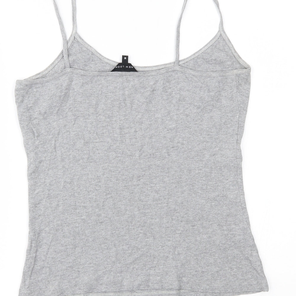 New Look Womens Grey   Camisole Tank Size M
