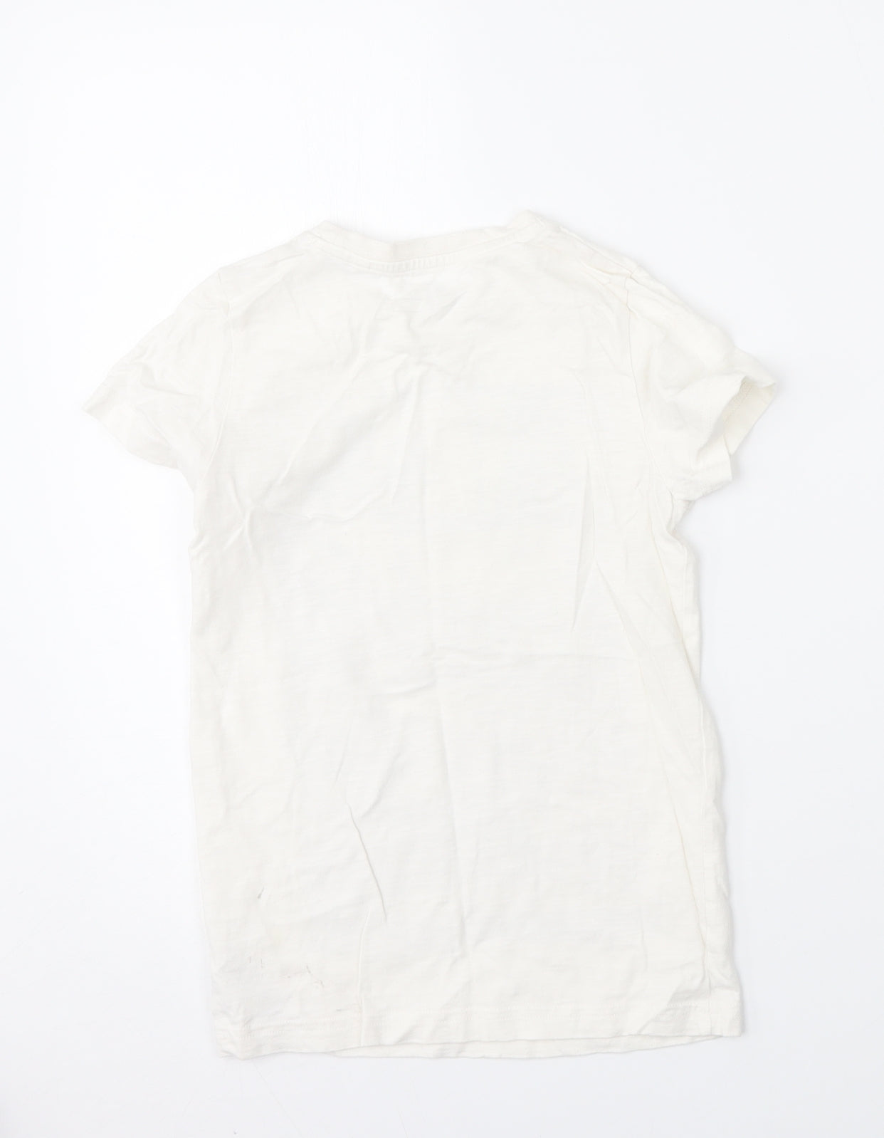 NEXT Boys White   Basic T-Shirt Size 7 Years