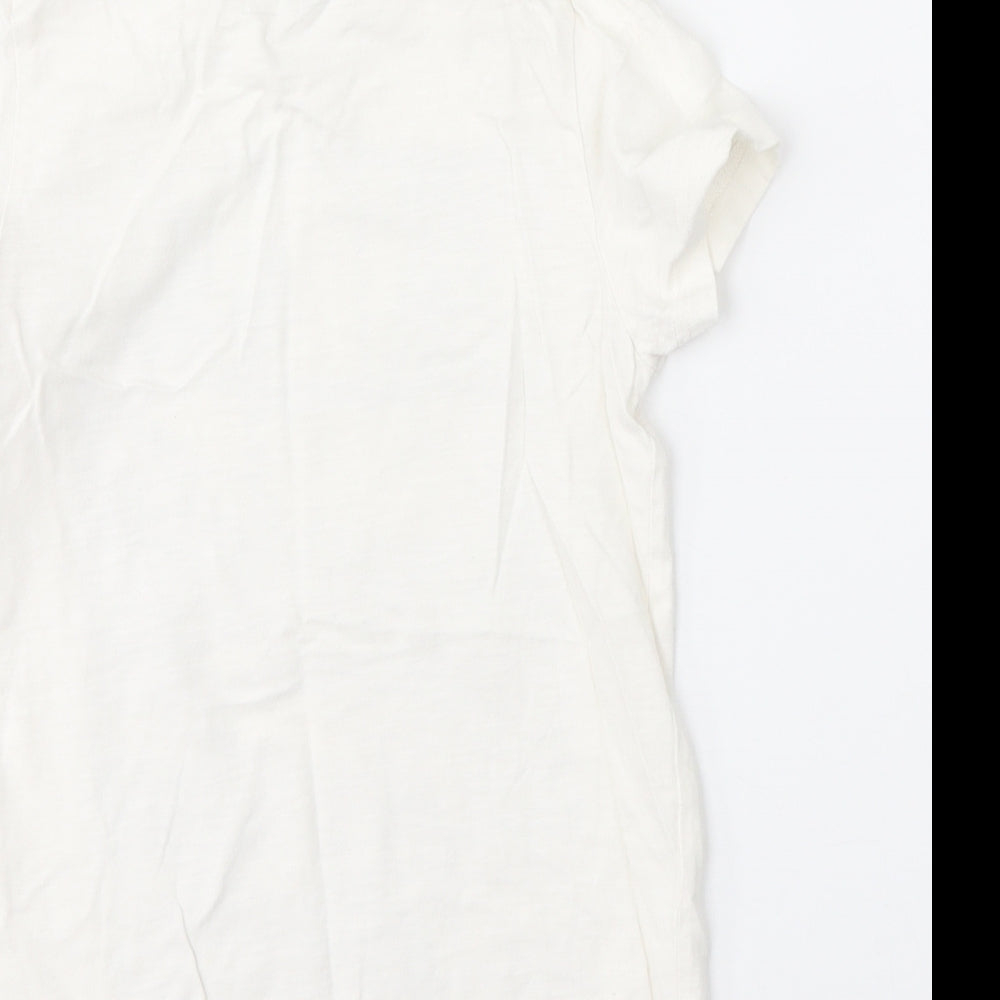 NEXT Boys White   Basic T-Shirt Size 7 Years