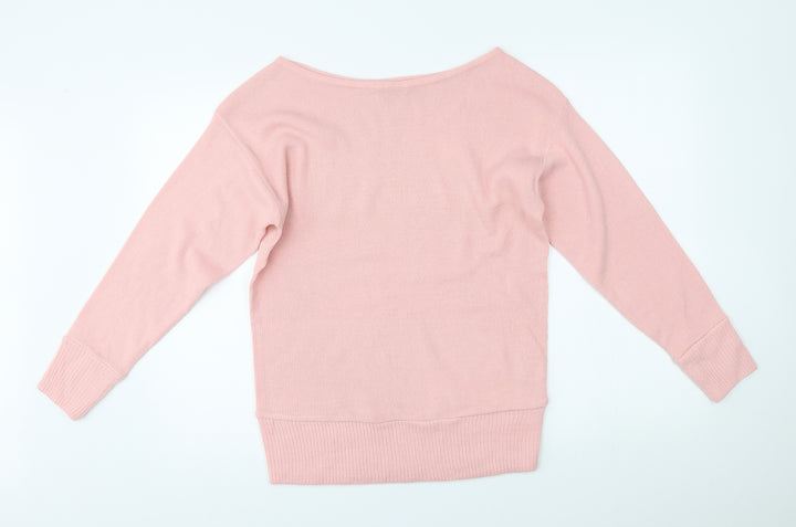 Nasty Gal Womens Pink   Pullover Jumper Size 12