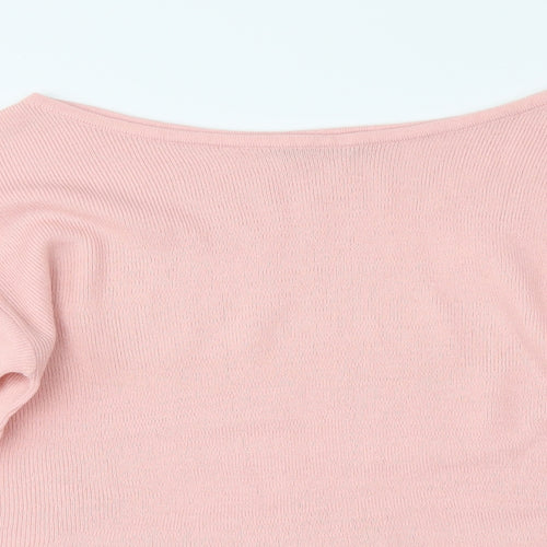 Nasty Gal Womens Pink   Pullover Jumper Size 12