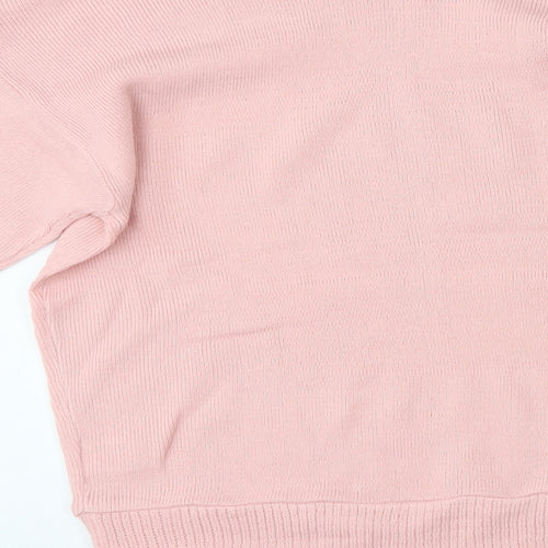 Nasty Gal Womens Pink   Pullover Jumper Size 12