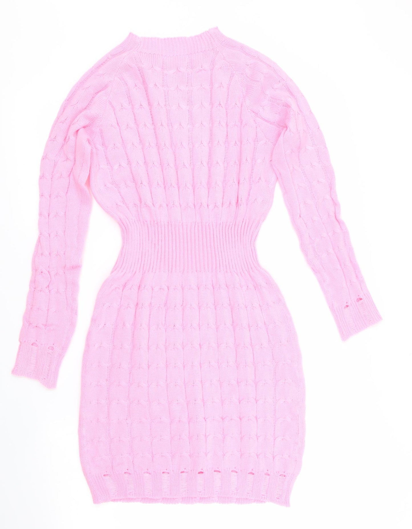 Preworn Womens Pink   Jumper Dress  Size S