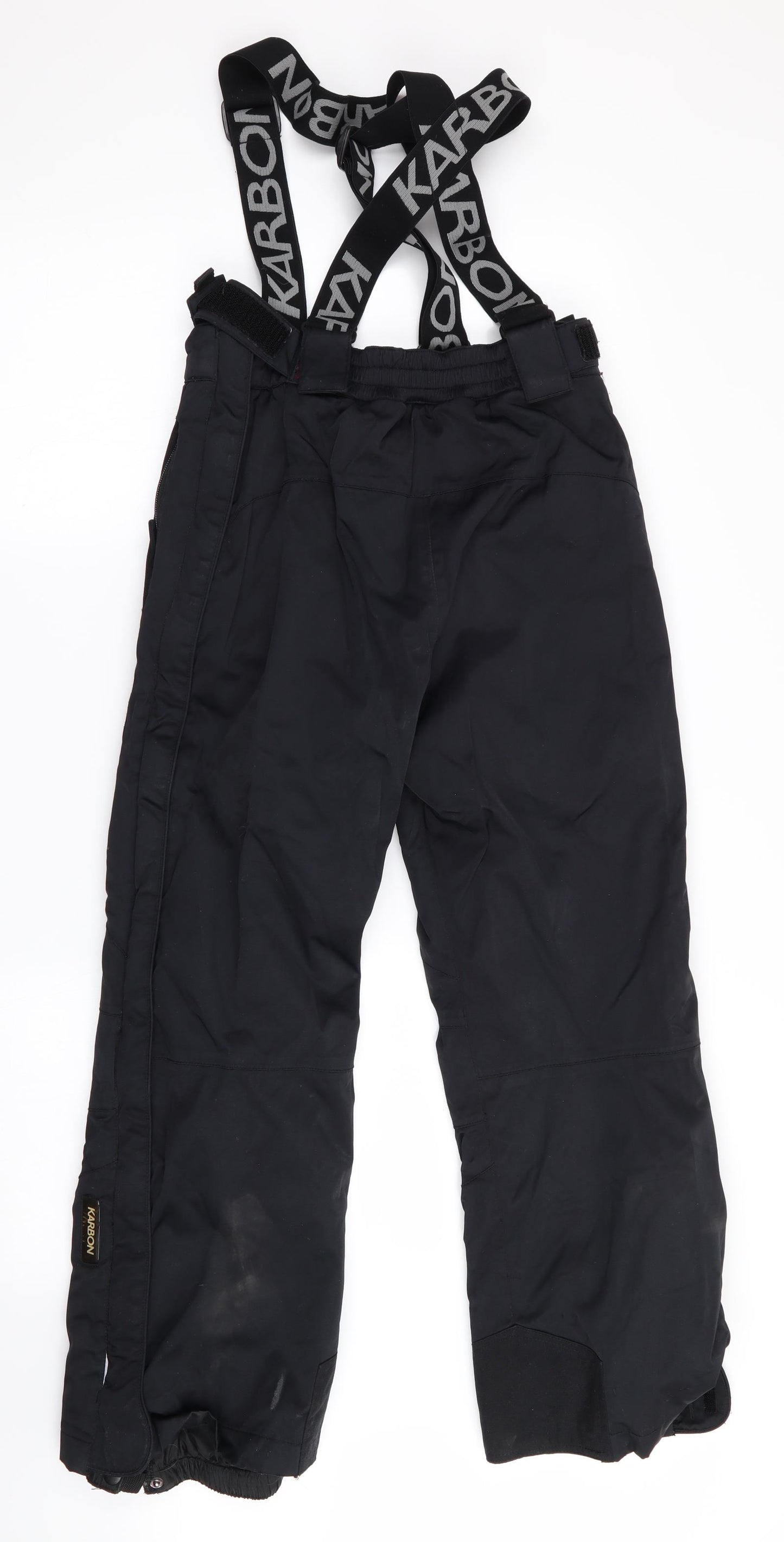 Karbon Boys Black    Ski Trousers Size 12 Years