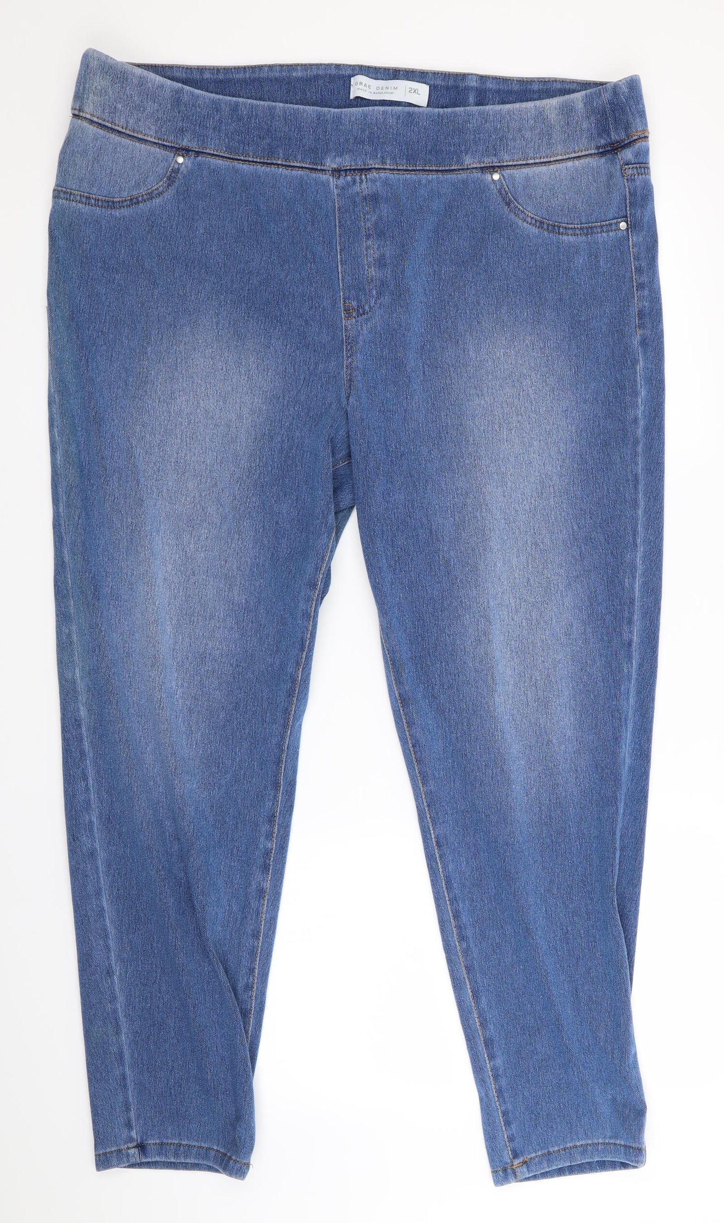 Grae Denim Womens Blue   Jegging Jeans Size 2XL L28 in