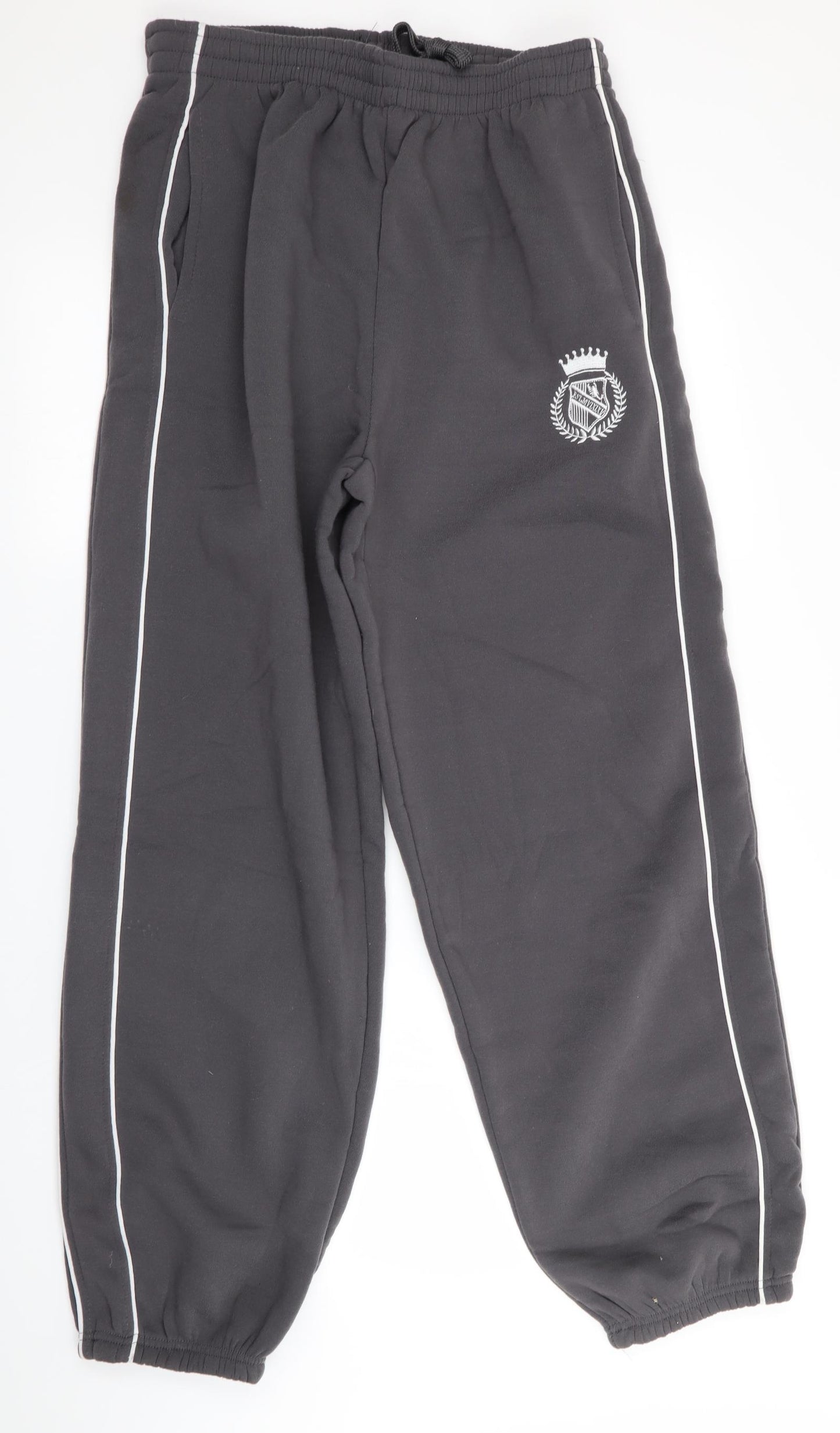 TG Mens Grey   Sweatpants Trousers Size L L30 in - Fleece Lined