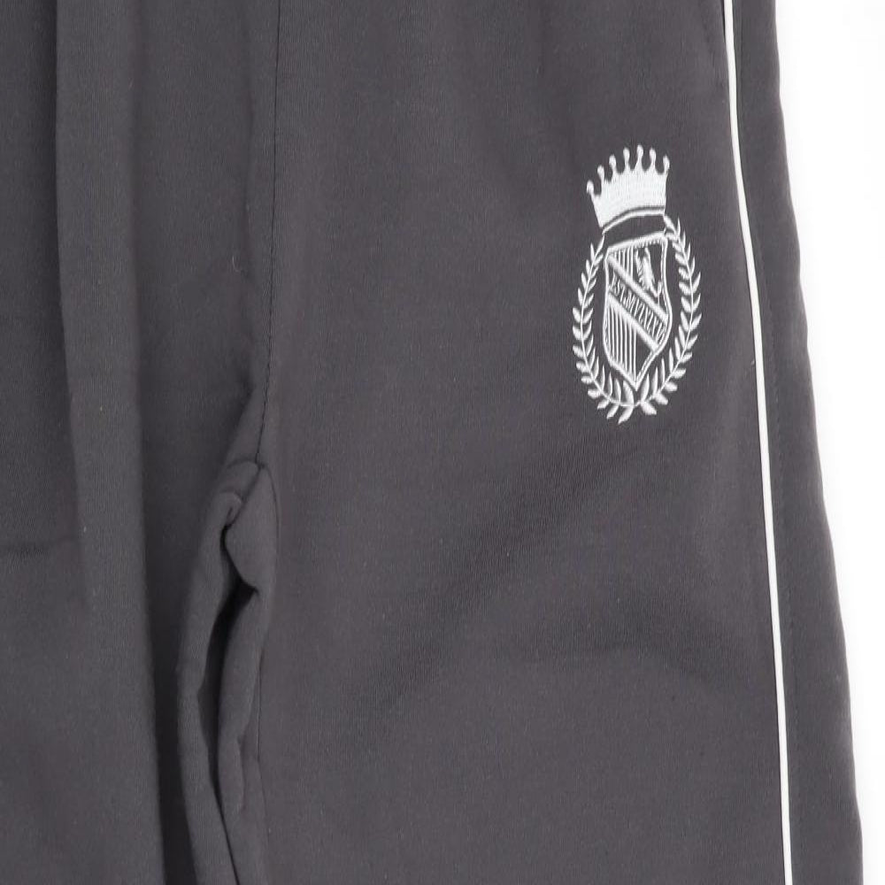 TG Mens Grey   Sweatpants Trousers Size L L30 in - Fleece Lined