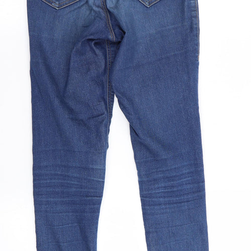 Topshop Joni Mens Blue   Skinny Jeans Size 24 in L28 in