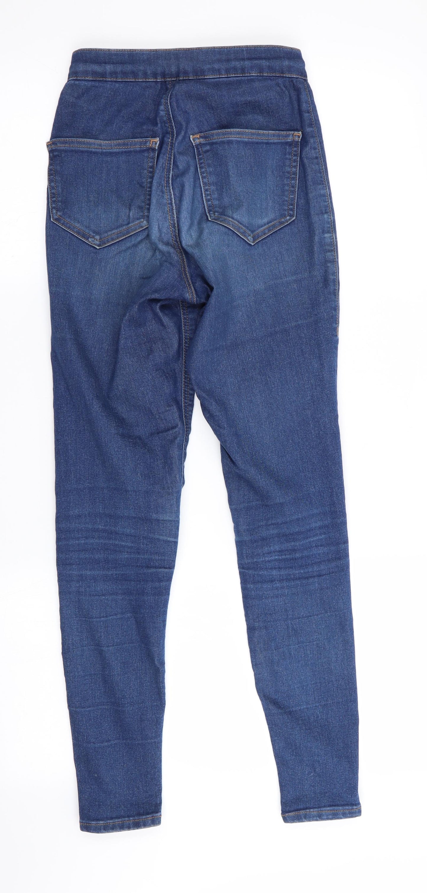 Topshop Joni Mens Blue   Skinny Jeans Size 24 in L28 in