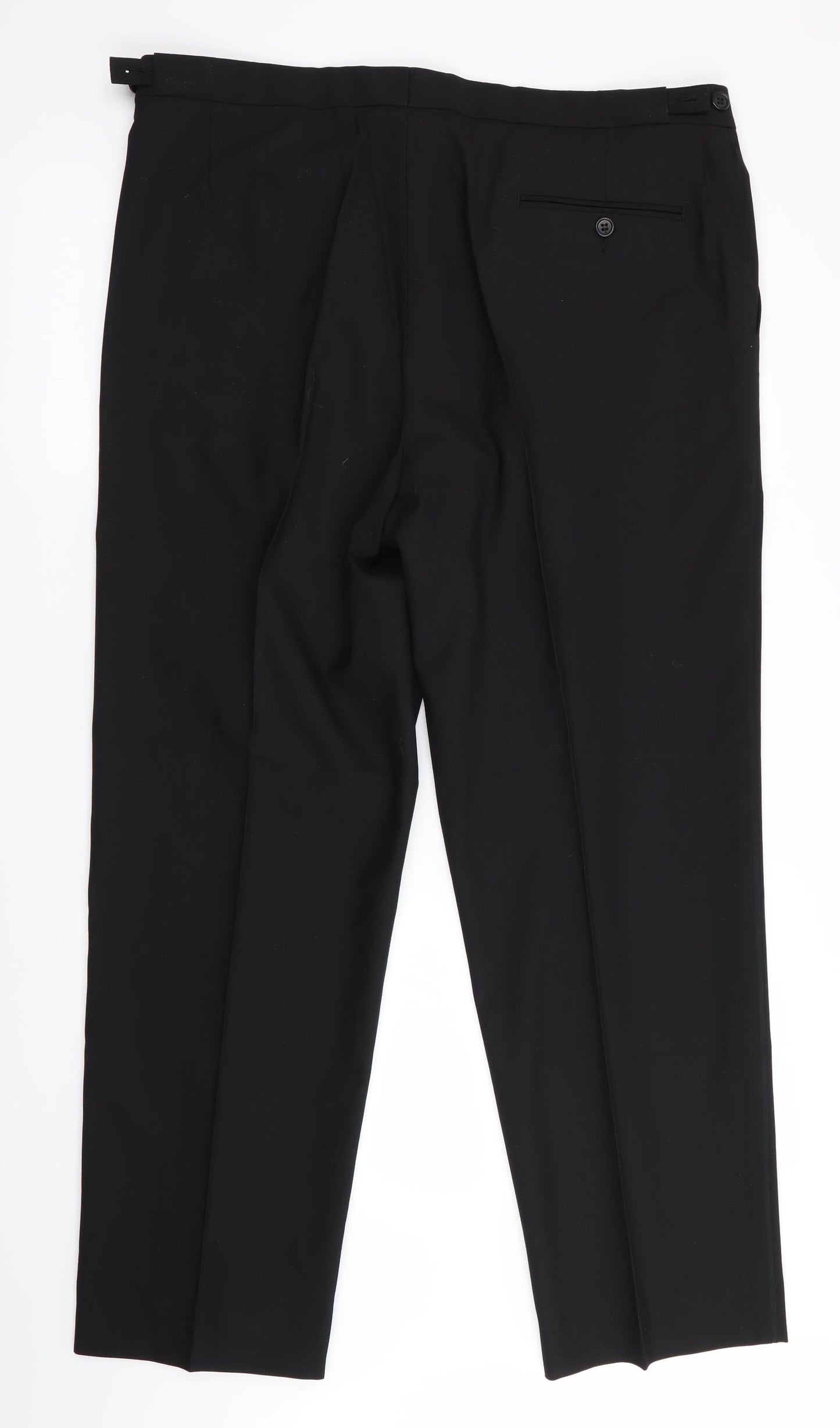 Marks and Spencer Tailoring Mens Black   Trousers  Size 38 in L29 in