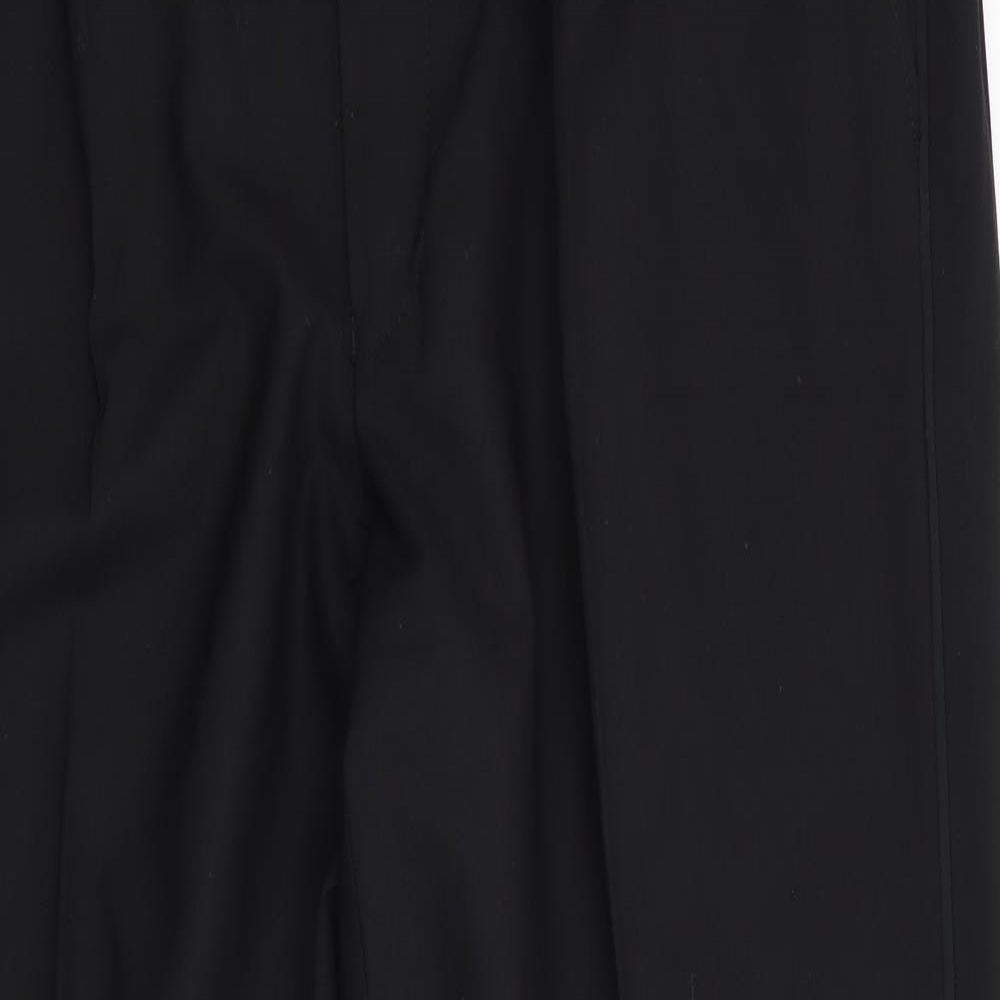Marks and Spencer Tailoring Mens Black   Trousers  Size 38 in L29 in