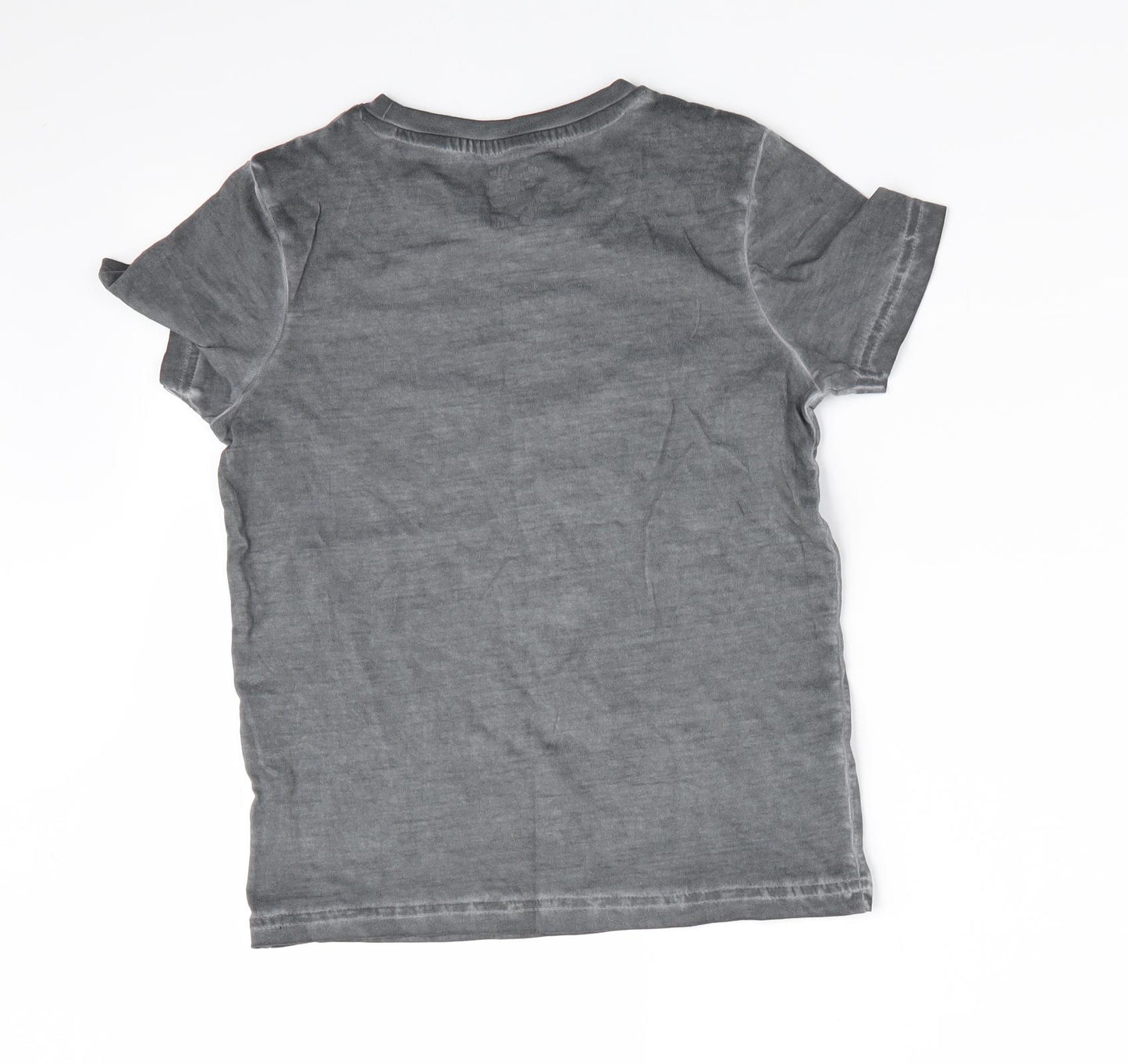 TU Boys Grey   Basic T-Shirt Size 4-5 Years