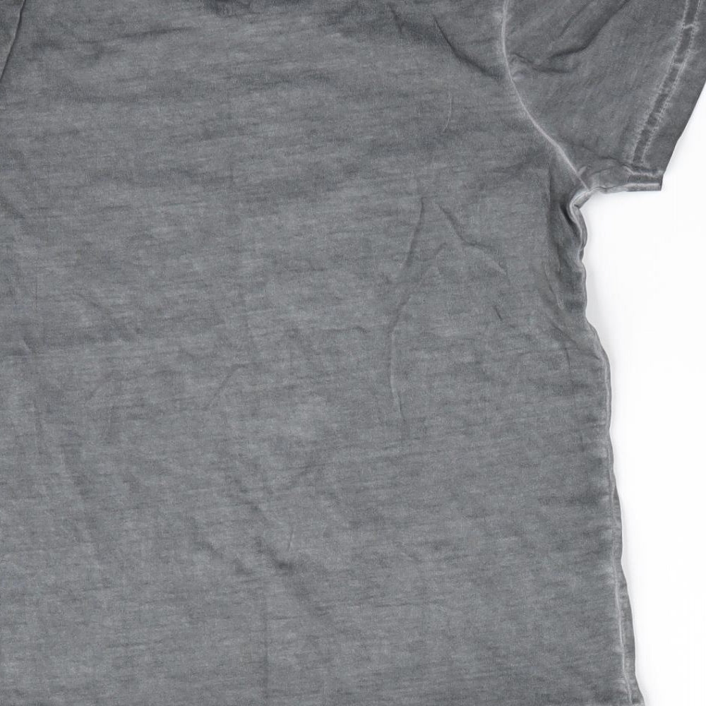 TU Boys Grey   Basic T-Shirt Size 4-5 Years