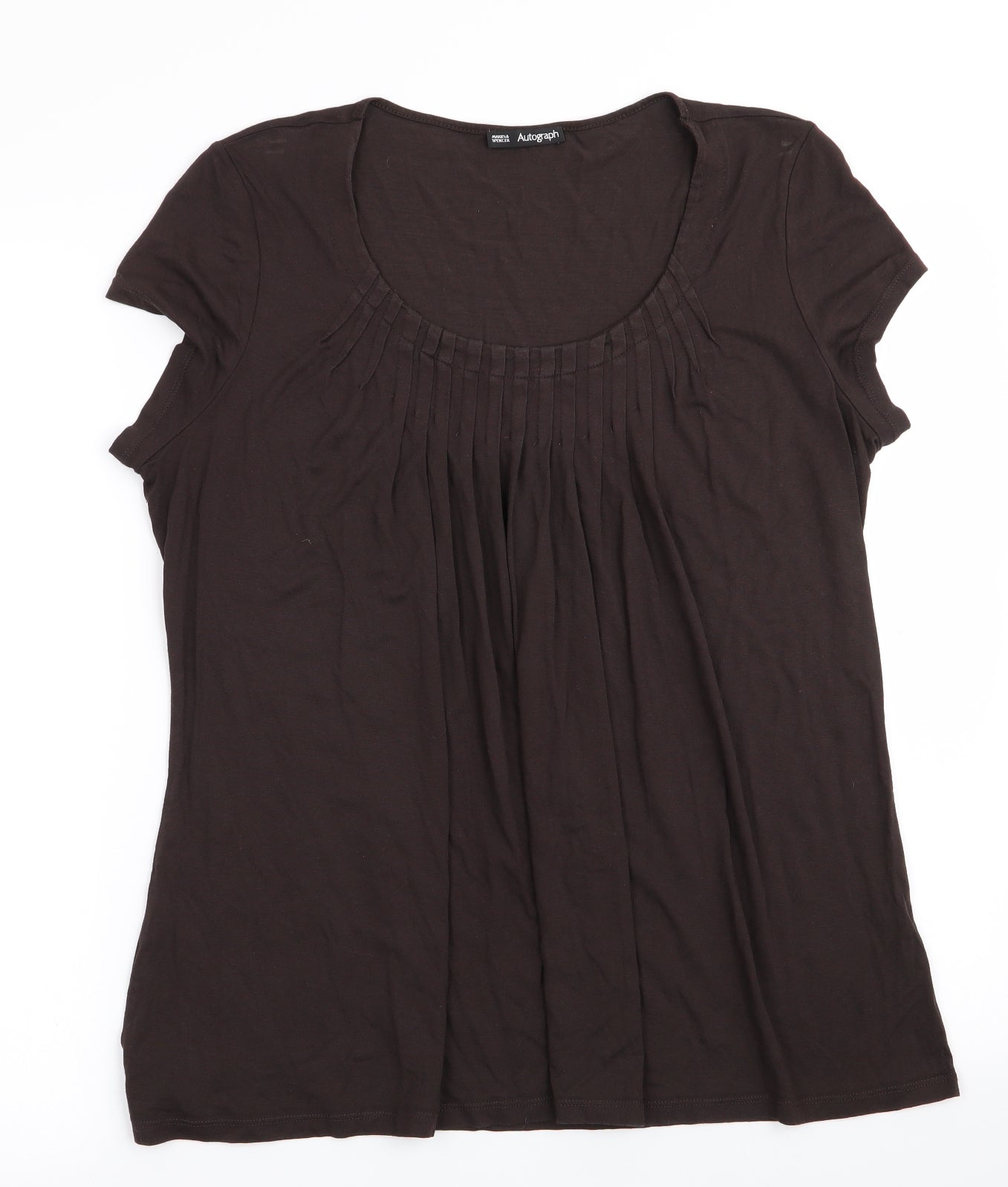 Autograph Womens Brown   Tunic T-Shirt Size 16