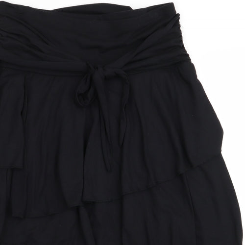 George Womens Black   Flare Skirt