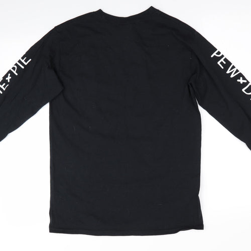 Gildan Mens Black    T-Shirt Size S  - 50 Mill Club