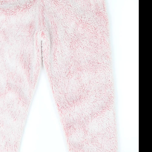 Lipsy London Girls Pink Solid   Pyjama Pants Size 9-10 Years  - Fluffy Pyjama pants