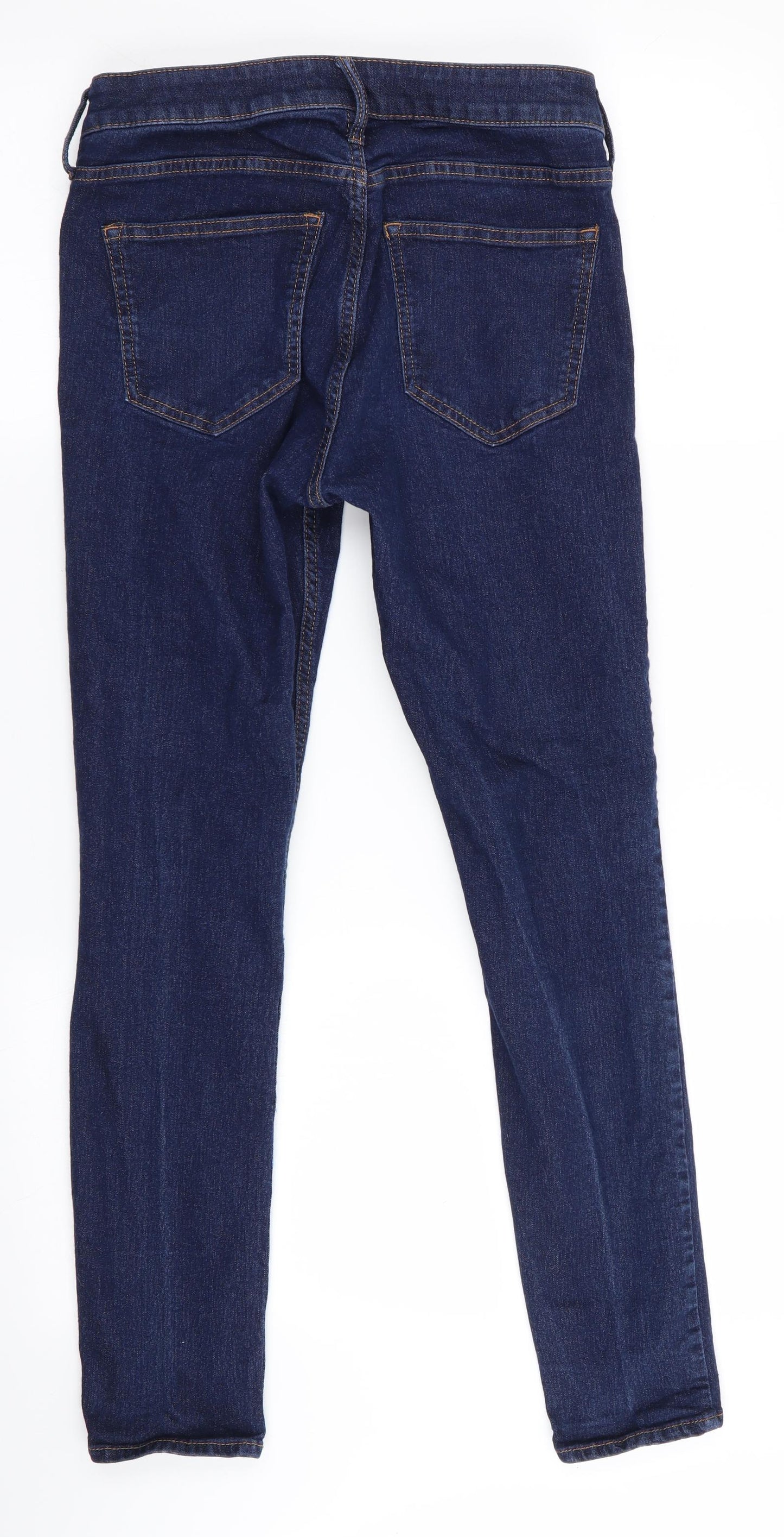 H&M Womens Blue   Skinny Jeans Size 10 L27 in