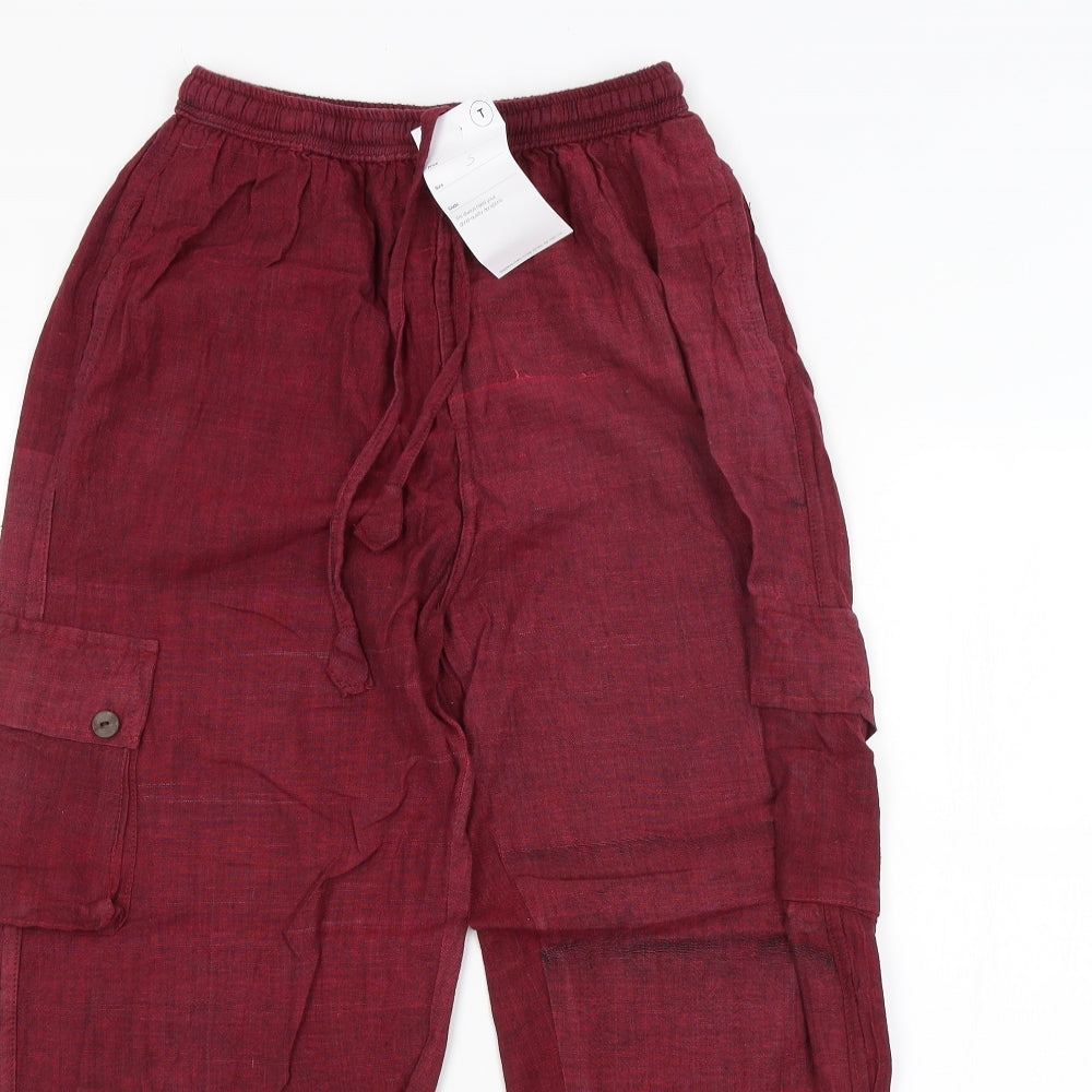 Gringo Womens Red   Trousers  Size S L26 in
