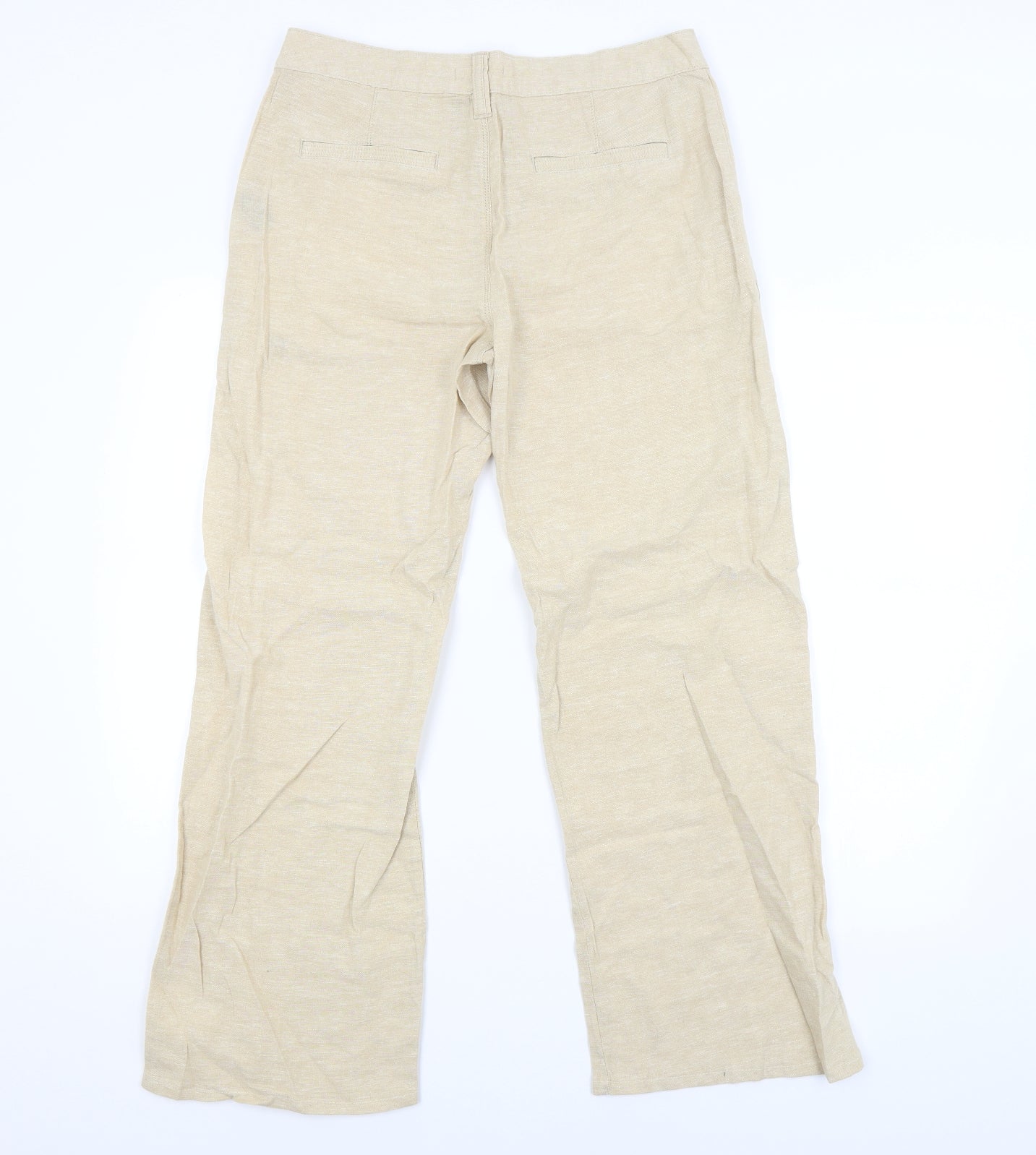 TU Womens Beige   Trousers  Size 10 L28 in