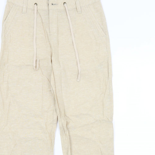 TU Womens Beige   Trousers  Size 10 L28 in