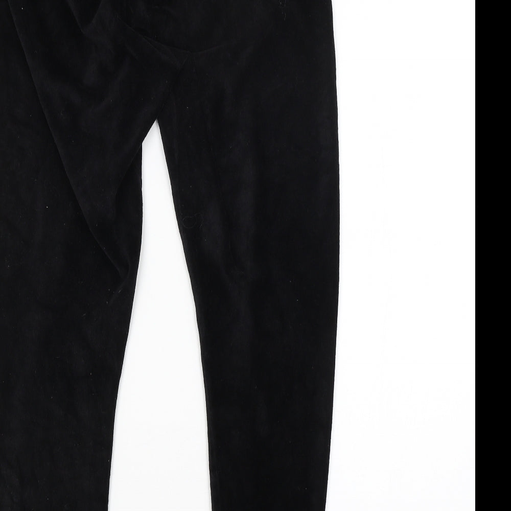 M&S Womens Black   Jogger Leggings Size 18 L26 in