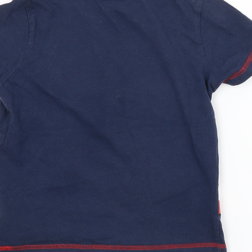 F&F Boys Blue   Basic T-Shirt Size 4-5 Years  - AVENGERS