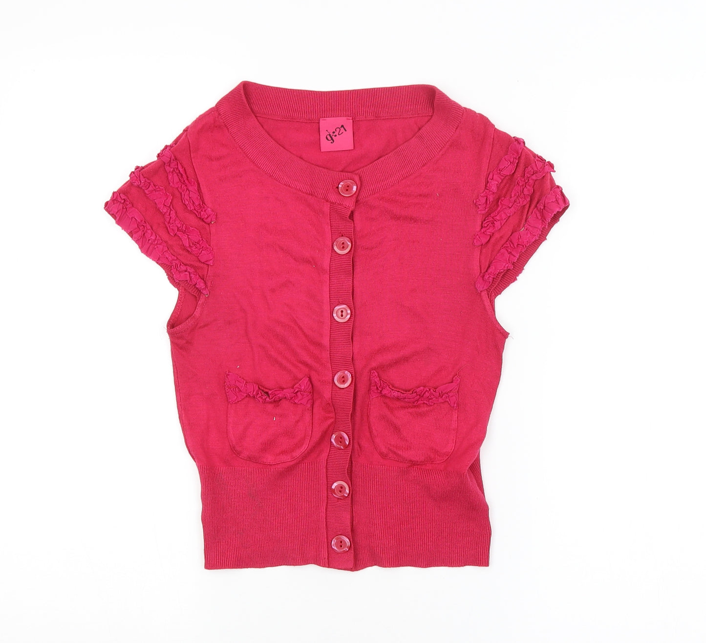 George Womens Pink   Cardigan Jumper Size 6