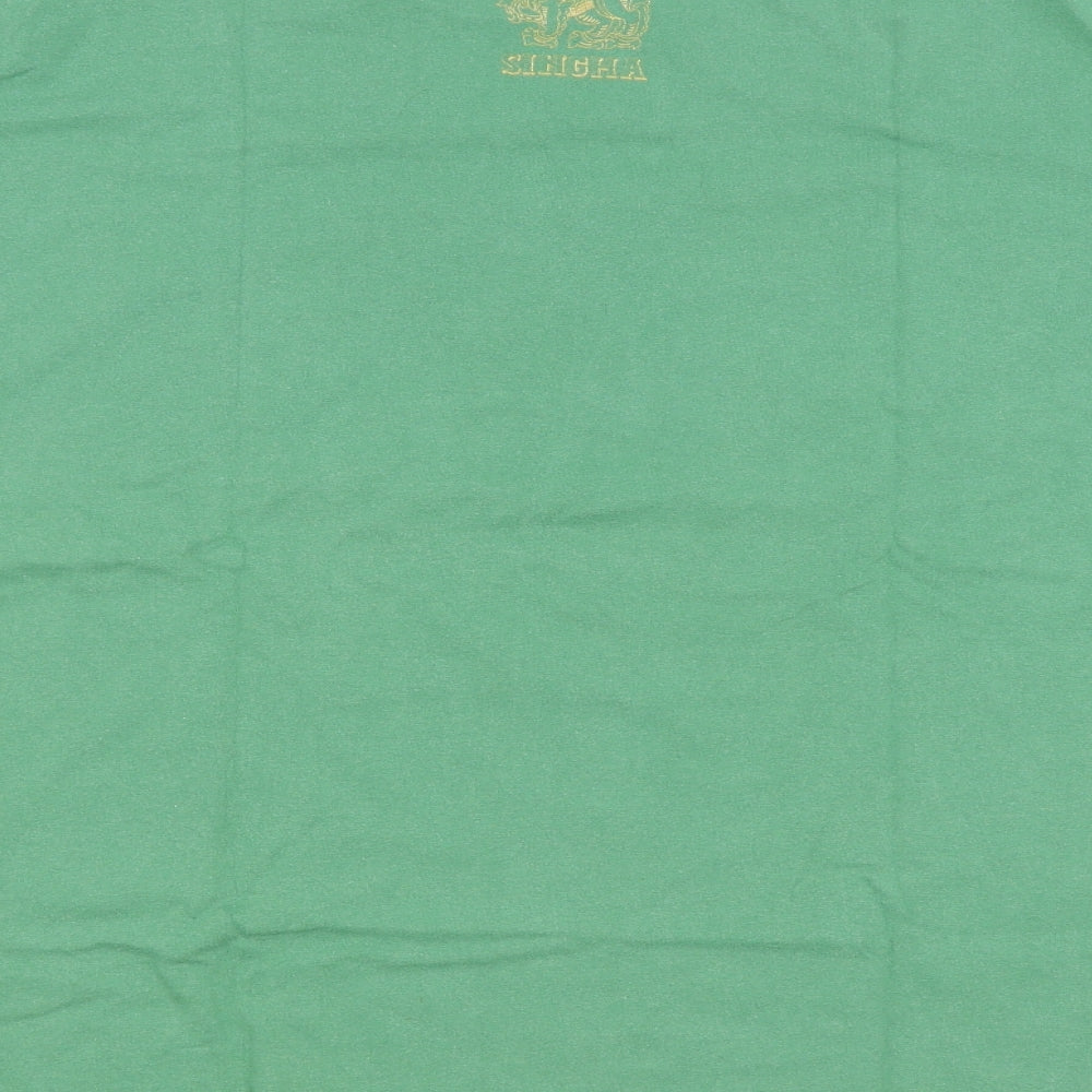SINGHA Mens Green    T-Shirt Size XL