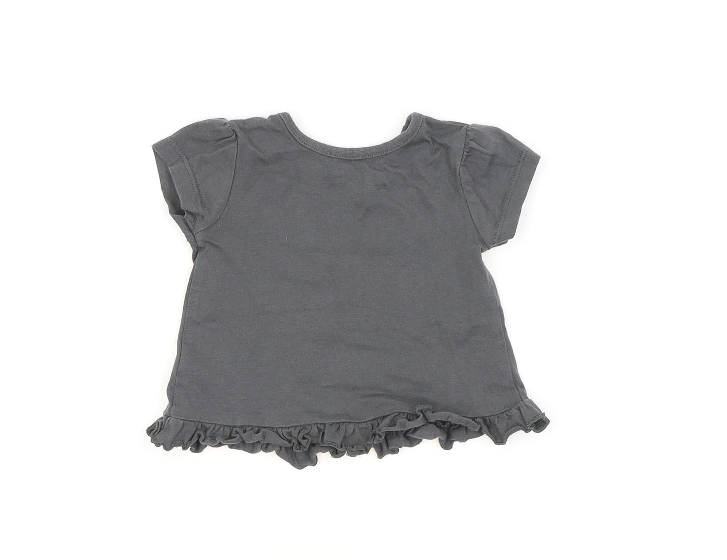 George Baby Grey   Basic Blouse Size 0-3 Months