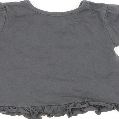 George Baby Grey   Basic Blouse Size 0-3 Months