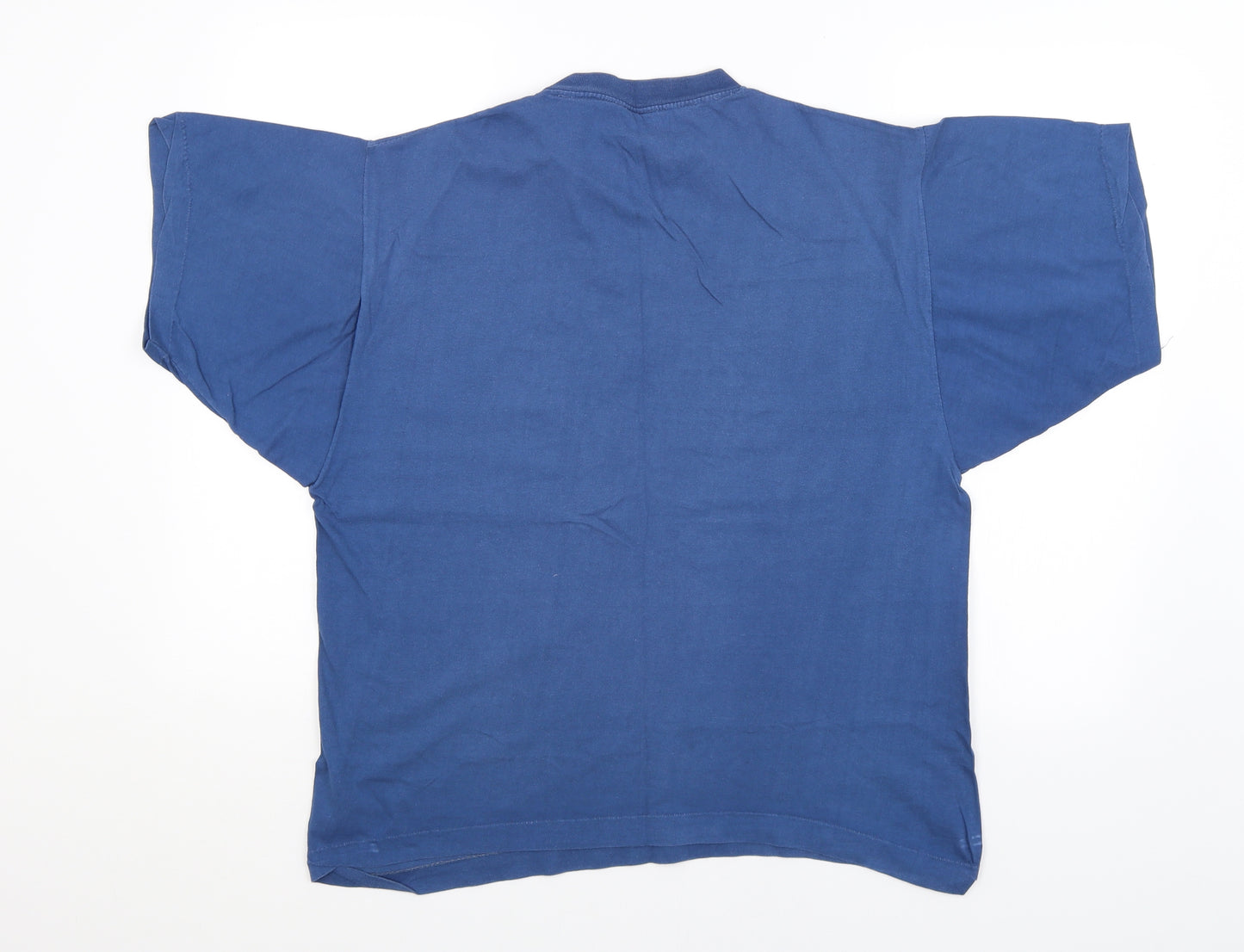 Preworn Womens Blue   Basic T-Shirt Size 16